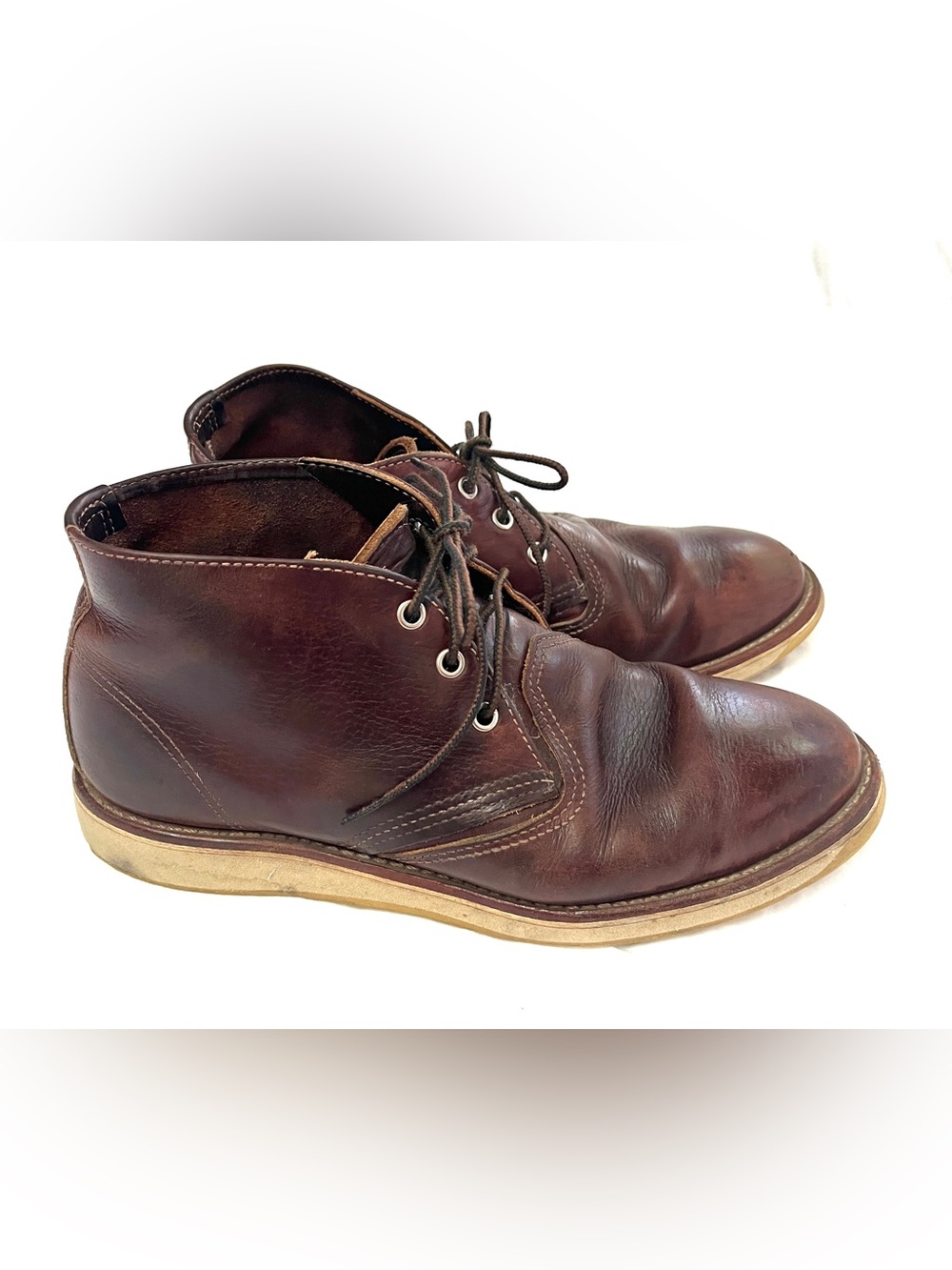 Red Wing 3141 Work Chukka in Briar Oil Slick leather